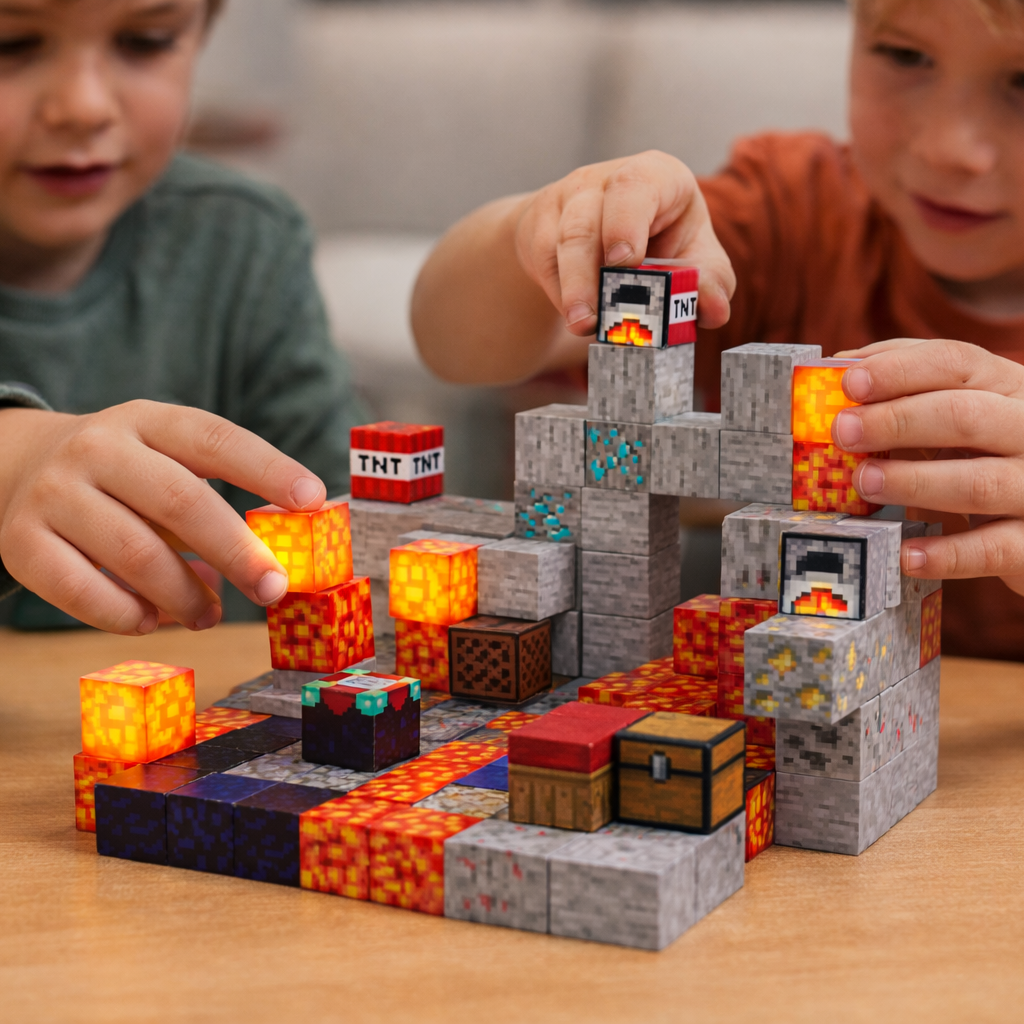 Mine Adventure - Magnetiske byggeklodser