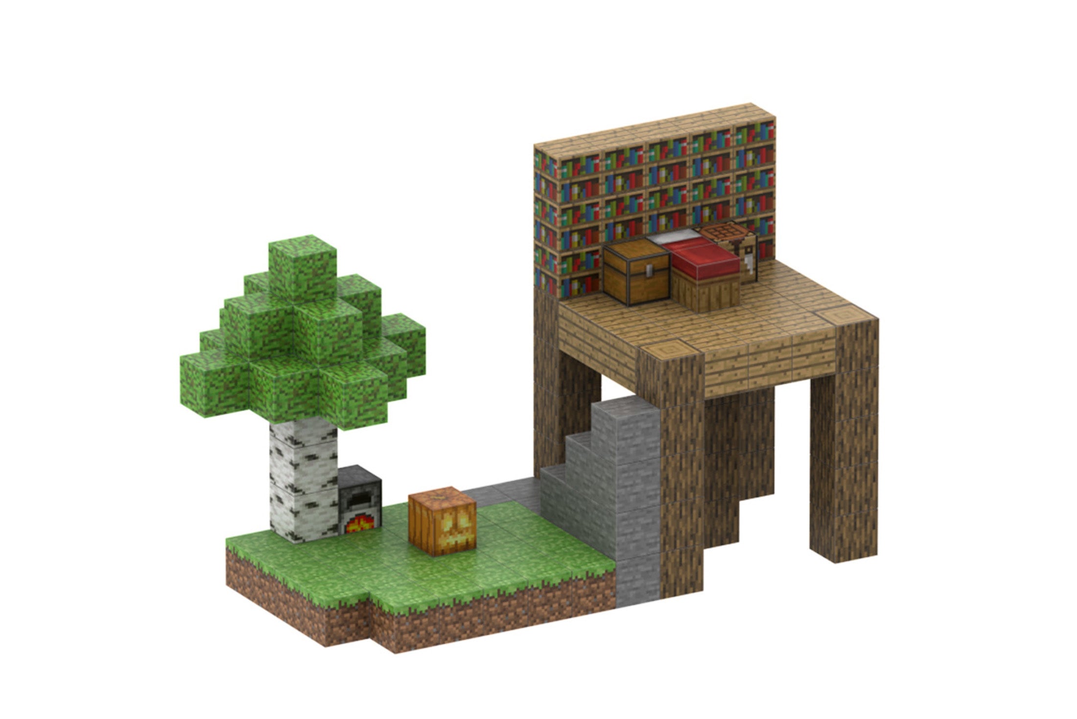 Jungle House - Magnetiske byggeklodser