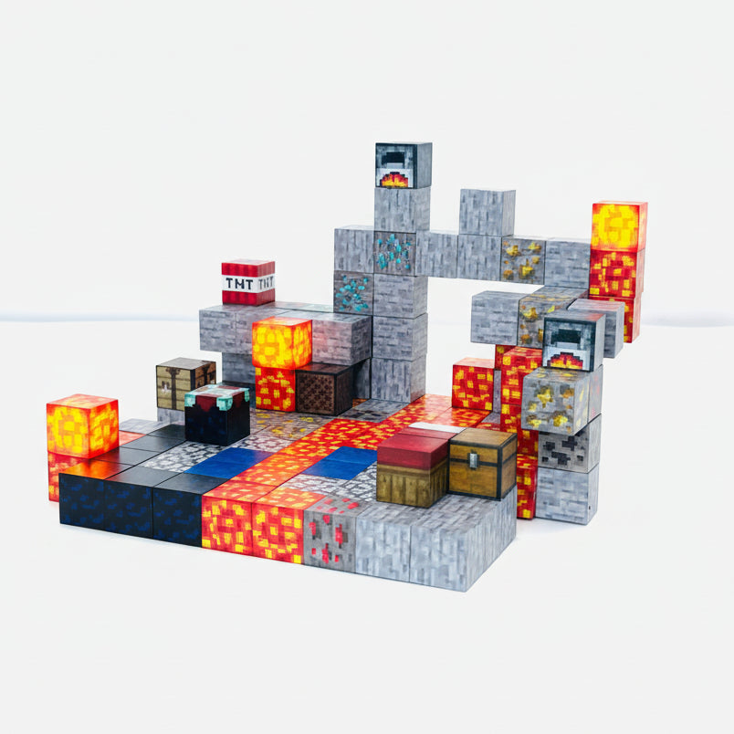 Mine Adventure - Magnetiske byggeklodser