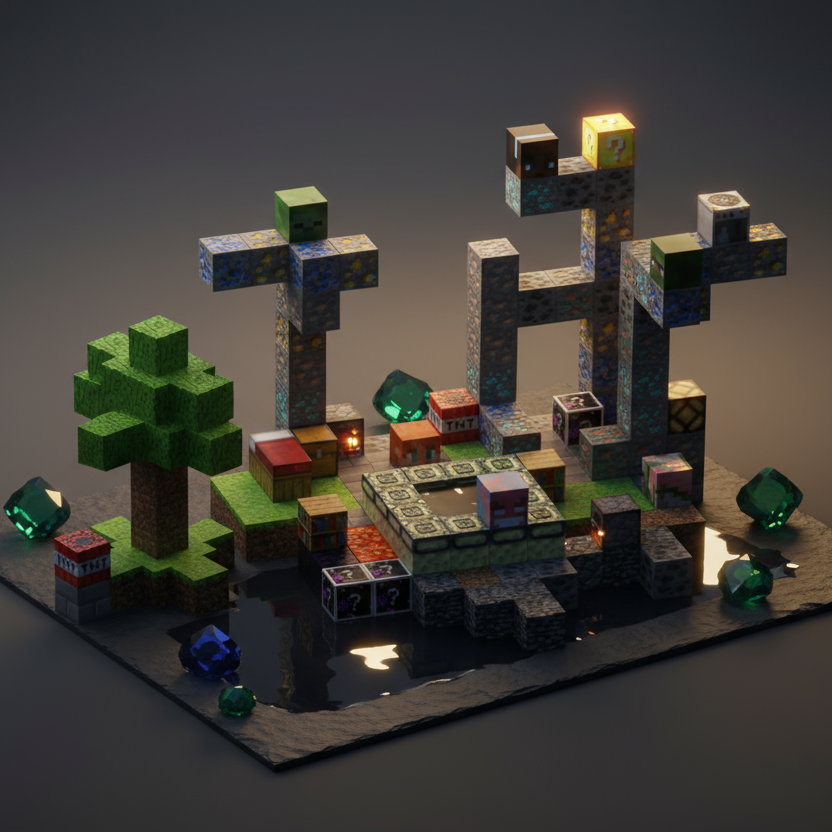 Mine Park - Magnetiske byggeklodser