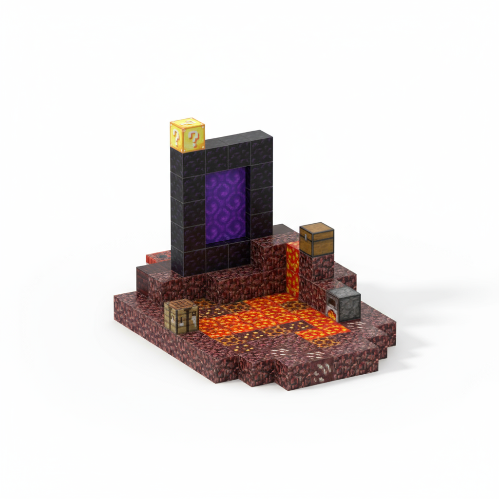 Netherworld - Magnetiske byggeklodser