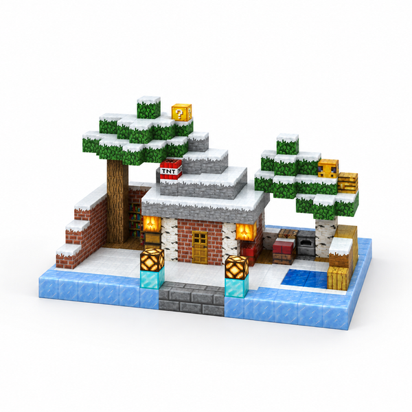Snow Hut - Magnetiske byggeklodser