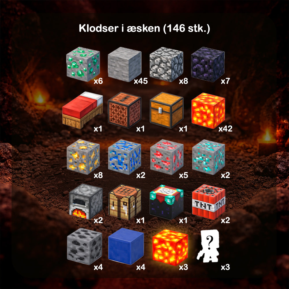 Mine Adventure - Magnetiske byggeklodser