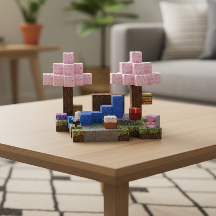 Cherry blossom - Magnetiske byggeklodser