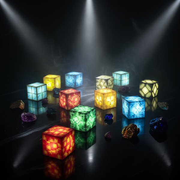 Glow Bricks - Magnetiske byggeklodser