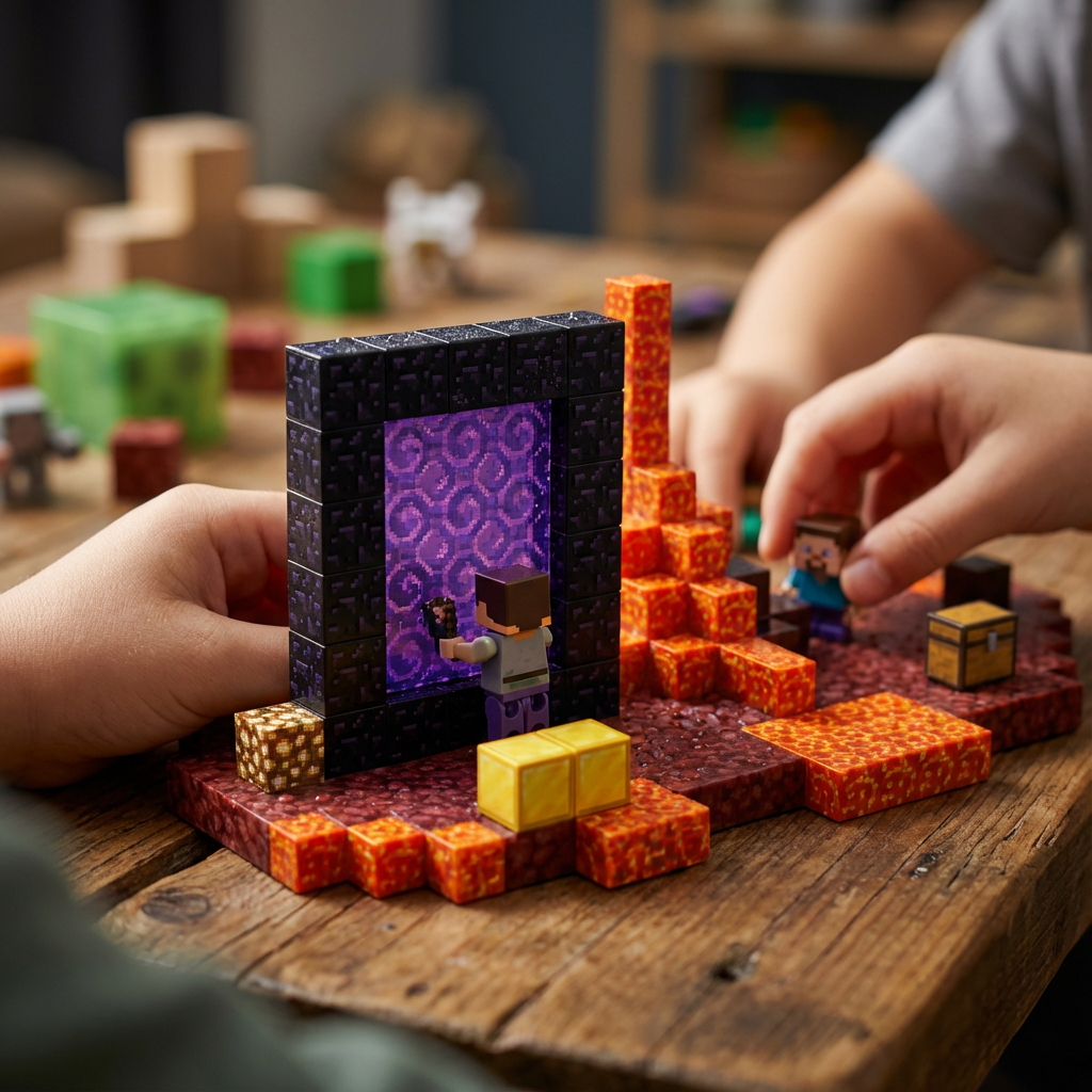 Lava Gate - Magnetiske byggeklodser